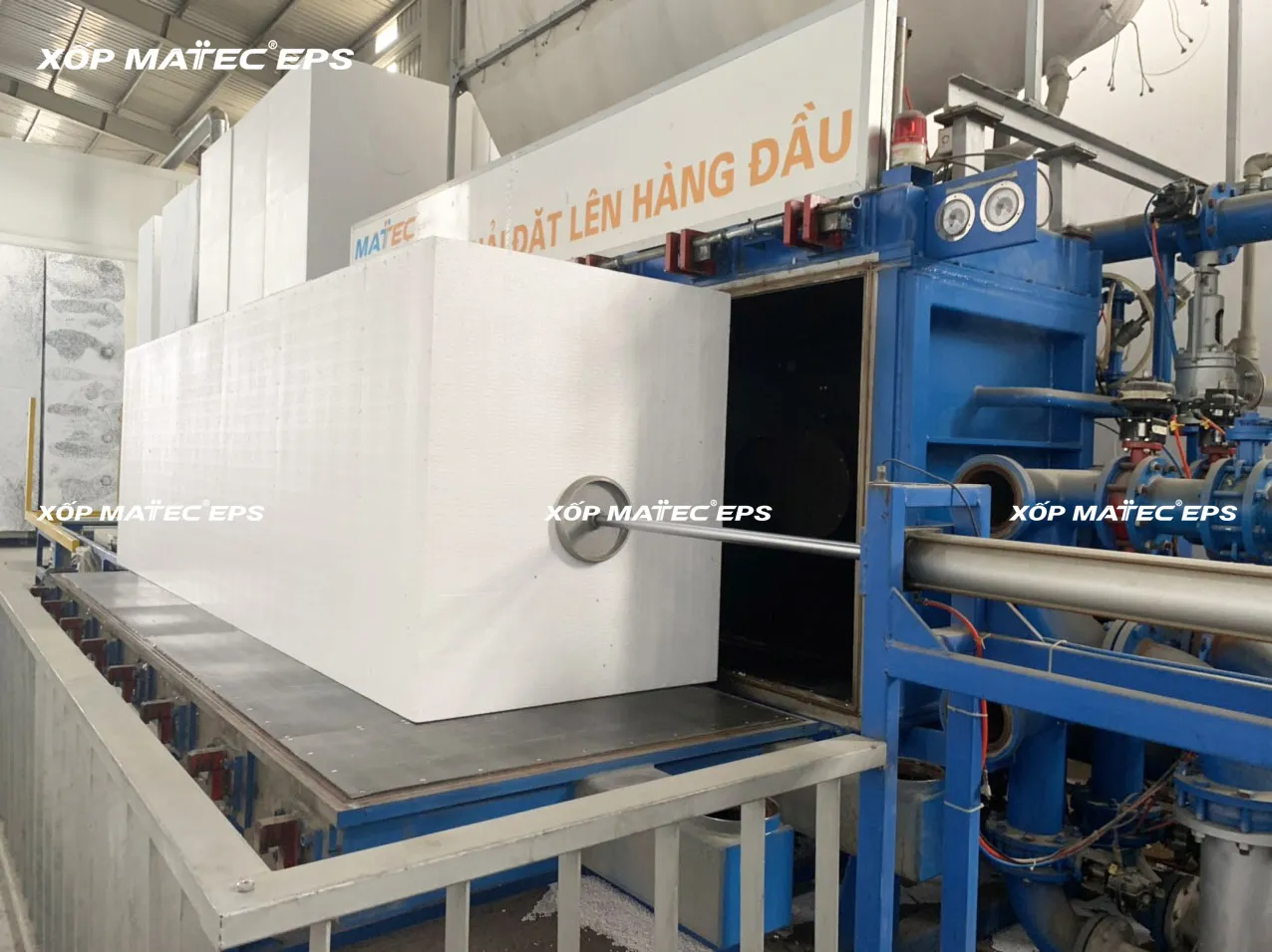 Dây chuyền đúc xốp hiện đại